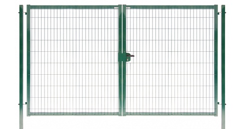 Ворота Medium New Lock 2,03х6,0 RAL 6005