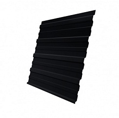 Профнастил НС35 Grand Line Velur 0,5 мм RAL 9005 черный