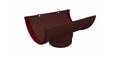 Воронка ПВХ Grand Line шоколадная RAL 8017