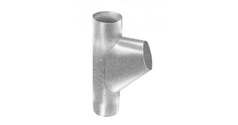Тройник трубы 90 мм Al-Zn