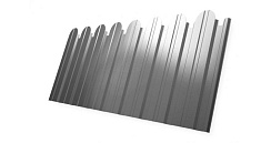 Профнастил фигурный С10 Grand Line Velur 0,5 мм RAL 9003 белый