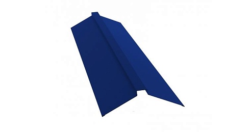 Планка конька плоского 115х30х115 мм Grand Line PE 0,45 мм RAL 5002