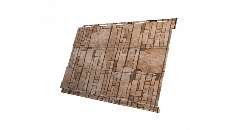 Вертикаль 0,2 prof 0,45 Print Twincolor с пленкой Sand Stone