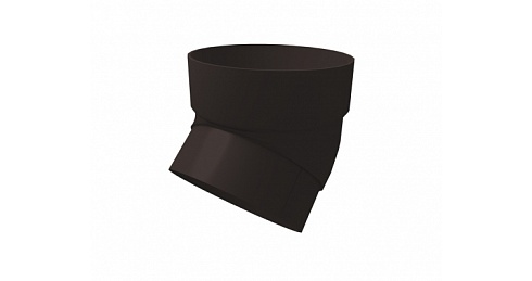 Колено трубы 45 град. ПВХ Grand Line коричневое RR 32