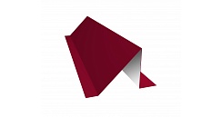 Планка снегозадержания 0,45 PE с пленкой RAL 3003 рубиново-красный