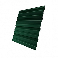Профнастил С10 Grand Line Velur 0,5 мм RAL 6005 зеленый мох
