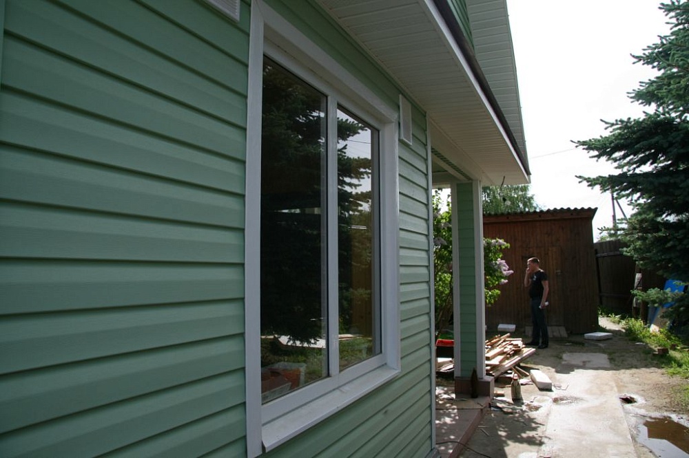 Крыша, сайдинг